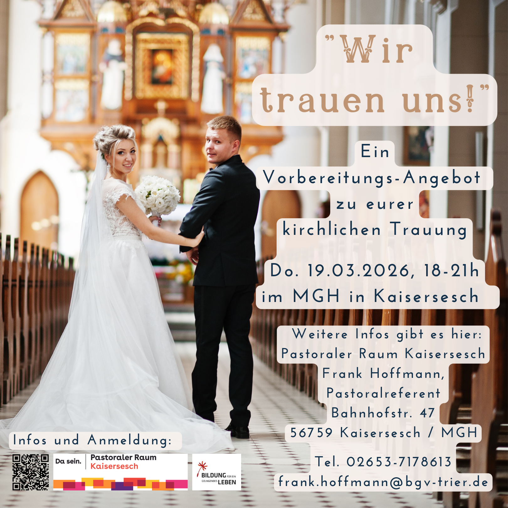Wir trauen uns